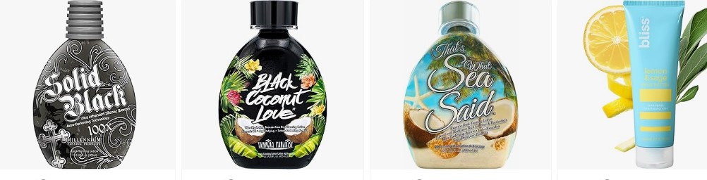 Tanning oils & lotions