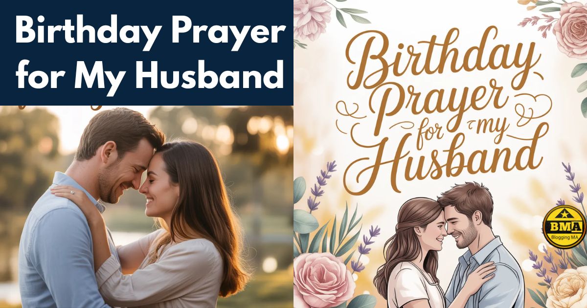 Birthday Prayer for My Husband