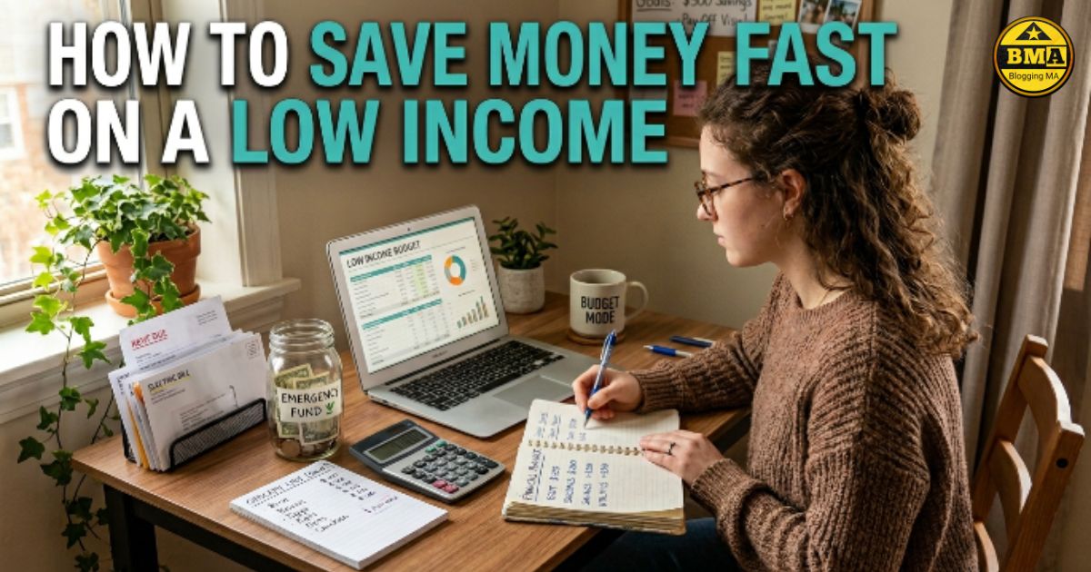 How to Save Money Fast on a Low Income