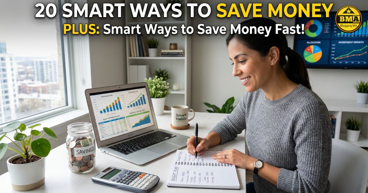 20 Smart Ways to Save Money