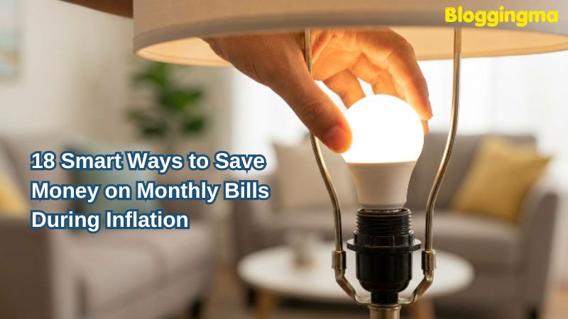 ways to save money on monthly bills